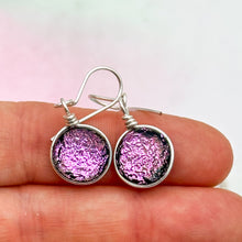Charger l'image dans la galerie, Lot2 de 9 Boucles d'oreilles en verre dichroique