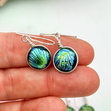 Charger l'image dans la galerie, Lot2 de 9 Boucles d'oreilles en verre dichroique