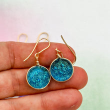 Charger l'image dans la galerie, Lot3 de 9 Boucles d'oreilles en verre dichroique