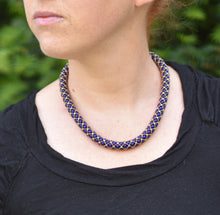 Charger l'image dans la galerie, Bijoux-Evidence-Collection-Renaissance-Perle-Verre-Lapis-Or