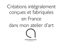 Charger l'image dans la galerie, Bijoux-Evidence-art-histoire-verre-perle-atelier-art-france-made-in-France-Fabrication