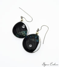 Charger l'image dans la galerie, Bijoux-evidence-verre-technique-murano-cosmos-florence-buhler-atelier-art-france-artisan-createur-boucle-oreille