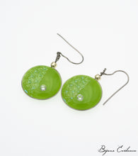 Charger l'image dans la galerie, Bijoux-evidence-verre-technique-murano-cosmos-florence-buhler-atelier-art-france-artisan-createur-boucle-oreille