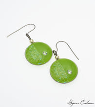 Charger l'image dans la galerie, Bijoux-evidence-verre-technique-murano-cosmos-florence-buhler-atelier-art-france-artisan-createur-boucle-oreille