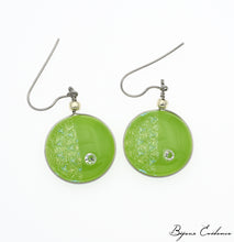 Charger l'image dans la galerie, Bijoux-evidence-verre-technique-murano-cosmos-florence-buhler-atelier-art-france-artisan-createur-boucle-oreille