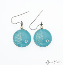 Charger l'image dans la galerie, Bijoux-evidence-verre-technique-murano-cosmos-florence-buhler-atelier-art-france-artisan-createur-boucle-oreille
