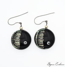 Charger l'image dans la galerie, Bijoux-evidence-verre-technique-murano-cosmos-florence-buhler-atelier-art-france-artisan-createur-boucle-oreille