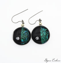 Charger l'image dans la galerie, Bijoux-evidence-verre-technique-murano-cosmos-florence-buhler-atelier-art-france-artisan-createur-boucle-oreille