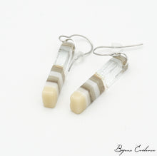 Charger l'image dans la galerie, Bijoux-evidence-verre-technique-murano-florence-buhler-atelier-art-france-abstrait-boucle-oreille