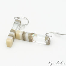 Charger l'image dans la galerie, Bijoux-evidence-verre-technique-murano-florence-buhler-atelier-art-france-abstrait-boucle-oreille