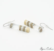 Charger l'image dans la galerie, Bijoux-evidence-verre-technique-murano-florence-buhler-atelier-art-france-abstrait-boucle-oreille