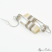 Charger l'image dans la galerie, Bijoux-evidence-verre-technique-murano-florence-buhler-atelier-art-france-abstrait-boucle-oreille