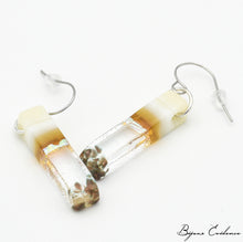 Charger l'image dans la galerie, Bijoux-evidence-verre-technique-murano-florence-buhler-atelier-art-france-abstrait-boucle-oreille