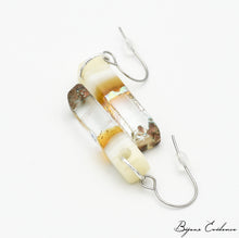 Charger l'image dans la galerie, Bijoux-evidence-verre-technique-murano-florence-buhler-atelier-art-france-abstrait-boucle-oreille