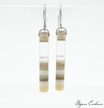 Charger l'image dans la galerie, Bijoux-evidence-verre-technique-murano-florence-buhler-atelier-art-france-abstrait-boucle-oreille