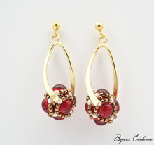 Charger l'image dans la galerie, Bijoux-artisan-art-createur-france-bijoux-evidence-florence-buhler-Renaissance-Moyen-Age-Boucle-Oreille