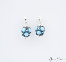 Charger l'image dans la galerie, Bijoux-artisan-art-createur-france-bijoux-evidence-florence-buhler-Renaissance-Moyen-Age-Boucle-Oreille