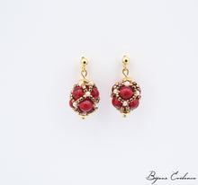 Charger l'image dans la galerie, Bijoux-artisan-art-createur-france-bijoux-evidence-florence-buhler-Renaissance-Moyen-Age-Boucle-Oreille