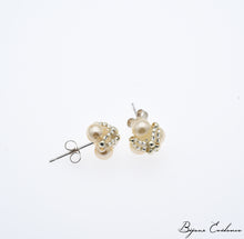 Charger l'image dans la galerie, Bijoux-artisan-createur-atelier-art-france-histoire-bijoux-evidence-florence-buhler-Renaissance-Moyen-Age-Boucle-Oreille-perle-nacre