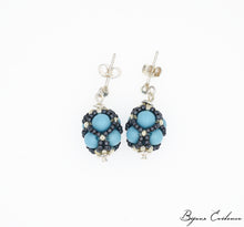 Charger l'image dans la galerie, Bijoux-artisan-art-createur-france-bijoux-evidence-florence-buhler-Renaissance-Moyen-Age-Boucle-Oreille