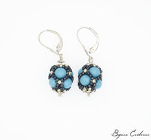 Charger l'image dans la galerie, Bijoux-artisan-art-createur-france-bijoux-evidence-florence-buhler-Renaissance-Moyen-Age-Boucle-Oreille