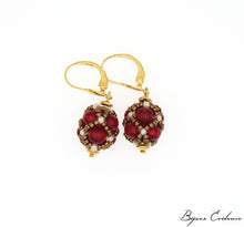 Charger l'image dans la galerie, Bijoux-artisan-art-createur-france-bijoux-evidence-florence-buhler-Renaissance-Moyen-Age-Boucle-Oreille