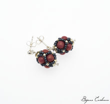 Charger l'image dans la galerie, Bijoux-artisan-art-createur-france-bijoux-evidence-florence-buhler-Renaissance-Moyen-Age-Boucle-Oreille