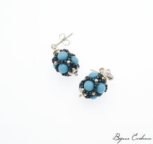 Charger l'image dans la galerie, Bijoux-artisan-art-createur-france-bijoux-evidence-florence-buhler-Renaissance-Moyen-Age-Boucle-Oreille