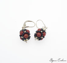 Charger l'image dans la galerie, Bijoux-artisan-art-createur-france-bijoux-evidence-florence-buhler-Renaissance-Moyen-Age-Boucle-Oreille