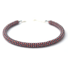 Charger l'image dans la galerie, CV-RAH-bijoux-evidence-CollierRenaissance-rose-corail-argent-verre-perle