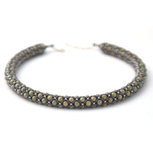 Charger l'image dans la galerie, CV-VDGAH-bijoux-evidence-CollierRenaissance-vertunakite-argent-verre-perle