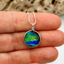 Charger l&#39;image dans la galerie, Lot1 de 9 Colliers avec pendentif en verre de Murano et chaine en Argent
