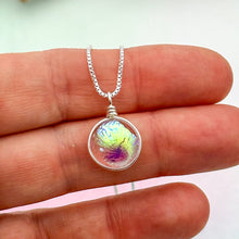 Charger l&#39;image dans la galerie, Lot2 de 9 Colliers avec pendentif en verre de Murano et chaine en Argent
