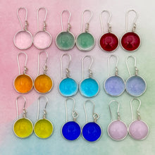 Charger l&#39;image dans la galerie, Lot4 de 9  Boucles d&#39;oreilles en verre
