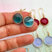Charger l&#39;image dans la galerie, Lot4 de 9  Boucles d&#39;oreilles en verre
