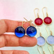 Charger l&#39;image dans la galerie, Lot4 de 9  Boucles d&#39;oreilles en verre
