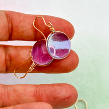 Charger l&#39;image dans la galerie, Lot4 de 9  Boucles d&#39;oreilles en verre
