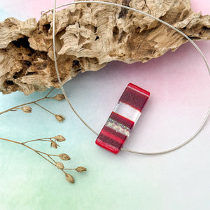 Abstract Line Pendant