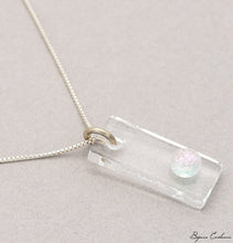 Load image into Gallery viewer, Bijoux-evidence-verre-technique-Murano-florence-buhler-atelier-art-france-galatea-pendentif
