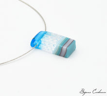 Load image into Gallery viewer, Bijoux-evidence-verre-technique-murano-florence-buhler-atelier-art-france-abstrait
