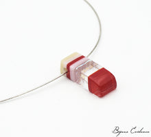 Load image into Gallery viewer, Bijoux-evidence-verre-technique-murano-florence-buhler-atelier-art-france-abstrait
