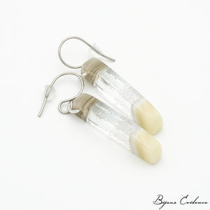 Abstract line earring