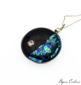 Bijoux-evidence-verre-technique-murano-florence-buhler-atelier-art-france-artisan-createur-cosmos-pendentif-collier