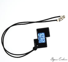 Load image into Gallery viewer, Bijoux-verre-technique-artisan-art-createur-france-bijoux-evidence-florence-buhler-Bauhaus-pendentif
