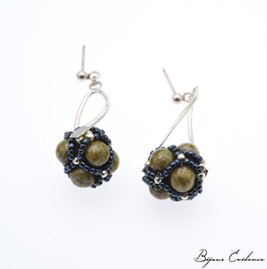 Bijoux-artisan-art-createur-france-bijoux-evidence-florence-buhler-Renaissance-Moyen-Age-Boucle-Oreille