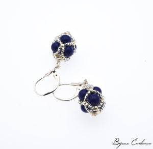 Bijoux-artisan-createur-atelier-art-france-histoire-bijoux-evidence-florence-buhler-Renaissance-Moyen-Age-Boucle-Oreille-perle-lapis-argent