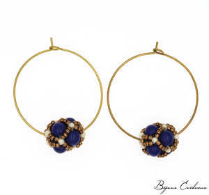 Bijoux-artisan-createur-atelier-art-france-histoire-bijoux-evidence-florence-buhler-Renaissance-Moyen-Age-Boucle-Oreille-perle-lapis-or