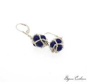 Bijoux-artisan-createur-atelier-art-france-histoire-bijoux-evidence-florence-buhler-Renaissance-Moyen-Age-Boucle-Oreille-perle-lapis-argent